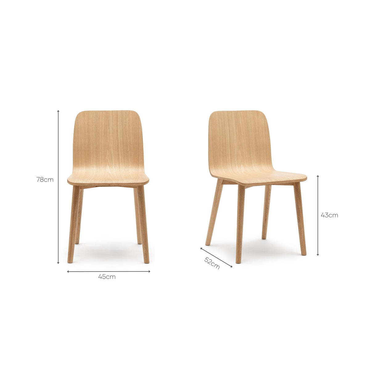 Tami Chair - Light Oak