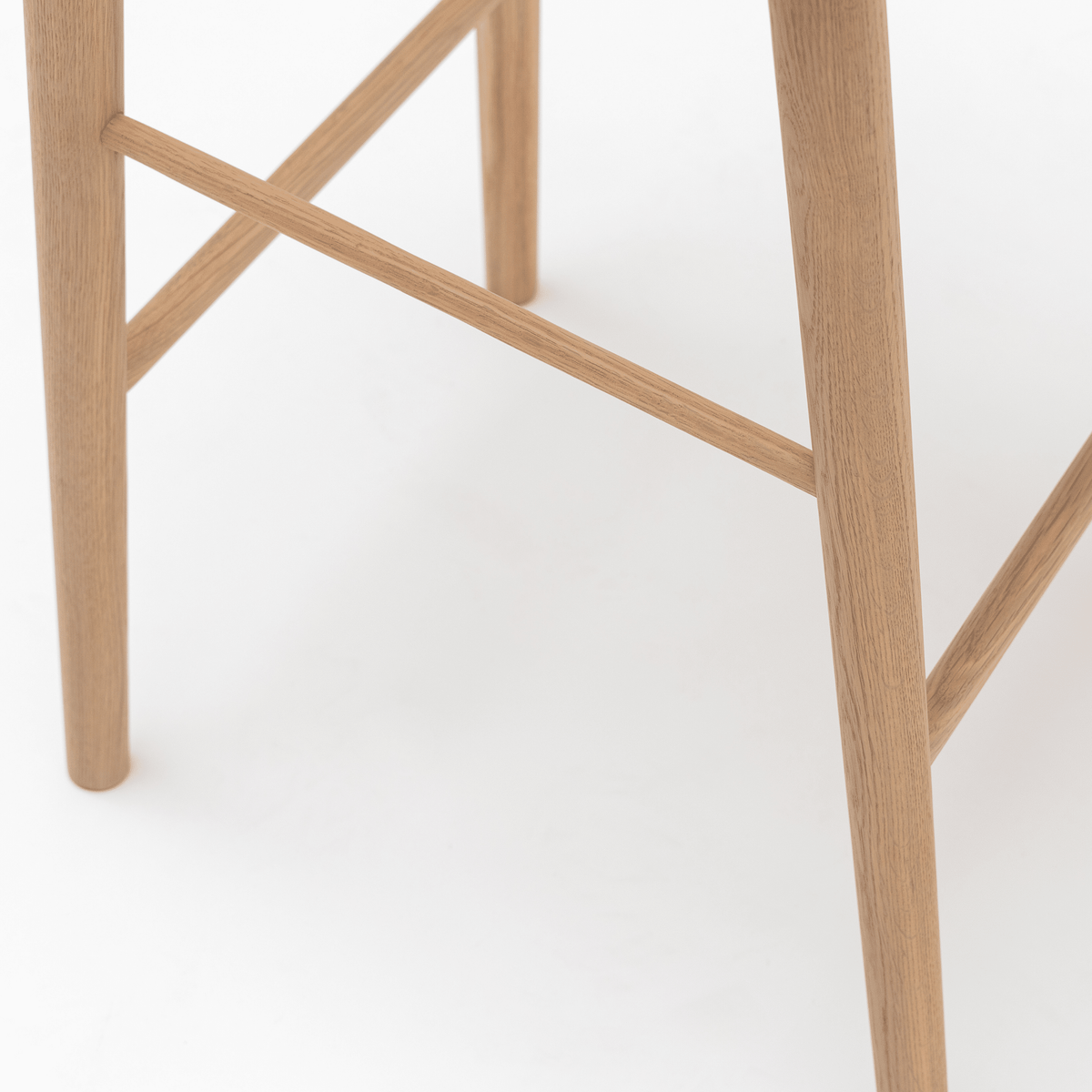 Tami Counter Stool - Blonde Oak - Bar & Counter Stools Tolv Loom Collection Dubai