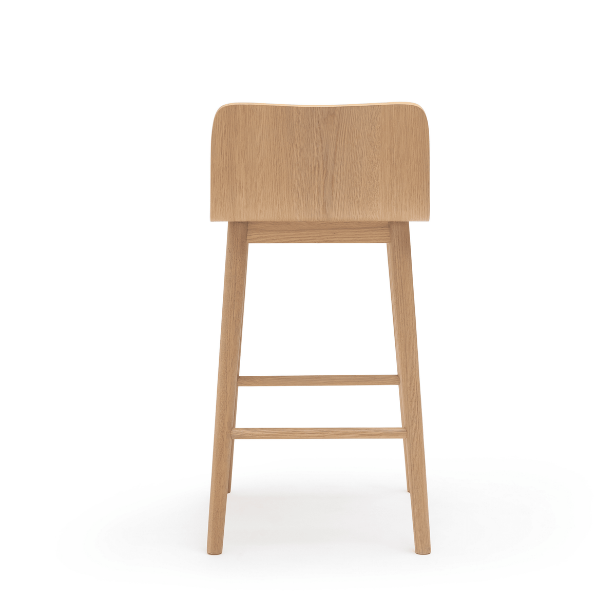 Tami Counter Stool - Blonde Oak - Bar & Counter Stools Tolv Loom Collection Dubai