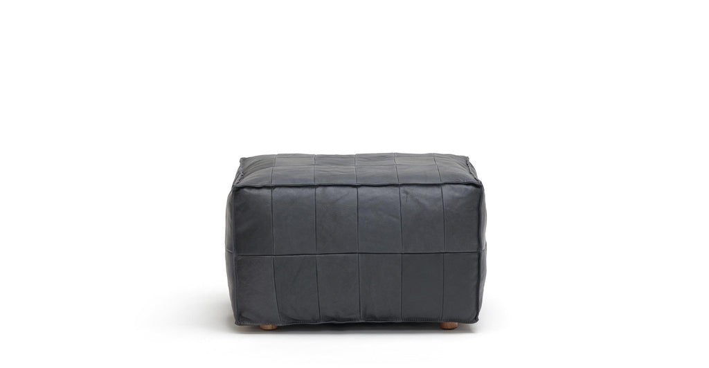 Tanbo Stool - Charcoal Leather.