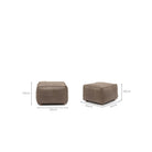 Tanbo Stool - Montana Anvil - Ottomans Tolv Loom Collection Dubai