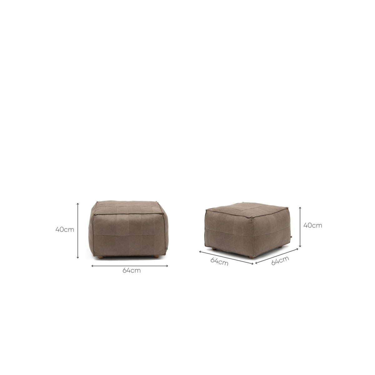 Tanbo Stool - Montana Anvil - Ottomans Tolv Loom Collection Dubai