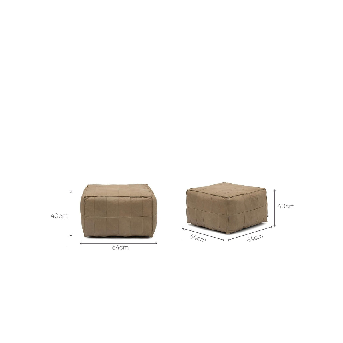 Tanbo Stool - Montana Desert - Ottomans Tolv Loom Collection Dubai