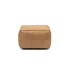 Tanbo Stool - Pecan Leather - Ottomans Tolv Loom Collection Dubai