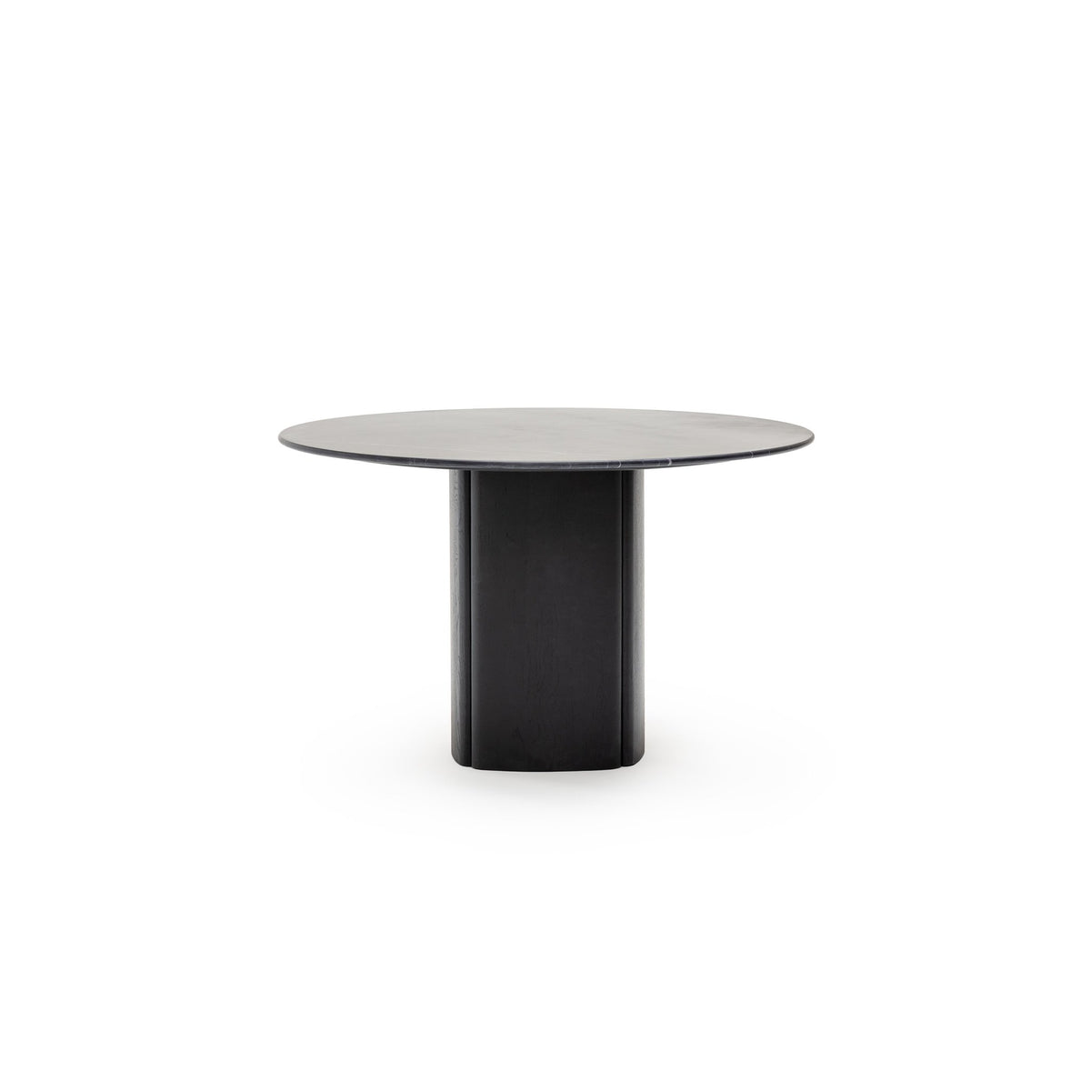 Tathra 125 Table - Black Oak & Nero Marquina