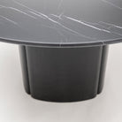 Tathra 125 Table - Black Oak & Nero Marquina