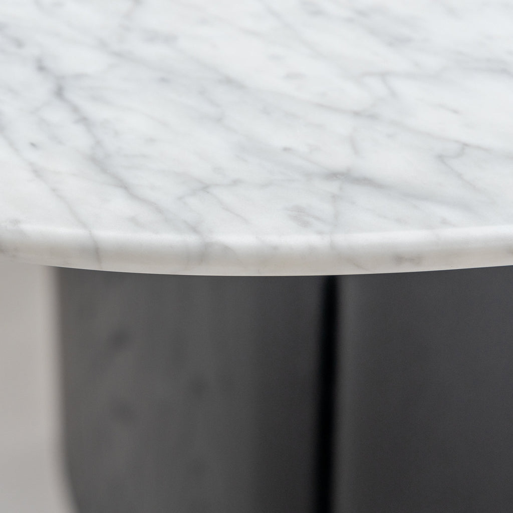 Tathra 155 Table - Black Oak & Bianca Carrara - Loom Collection