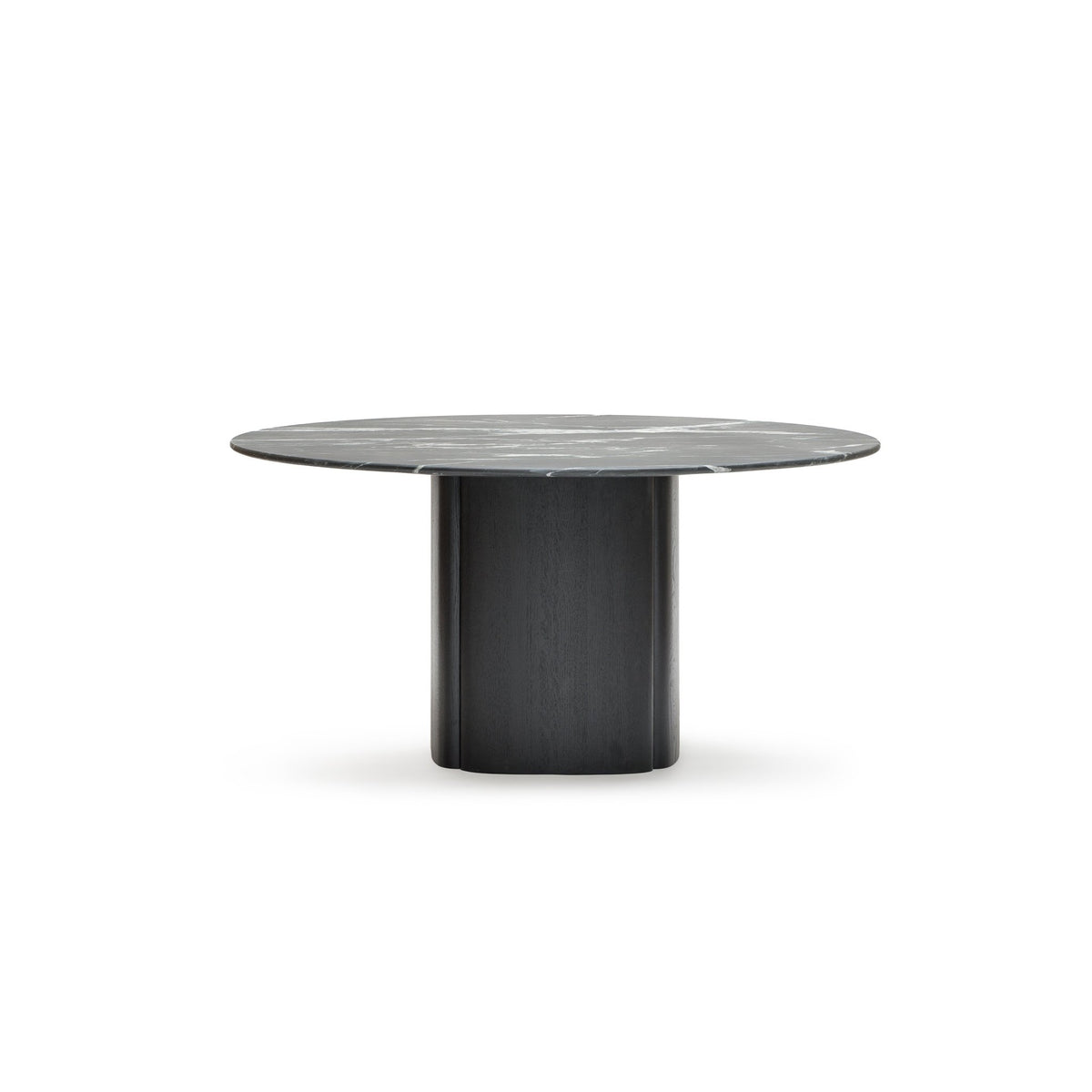 Tathra 155 Table - Black Oak & Nero Perlato