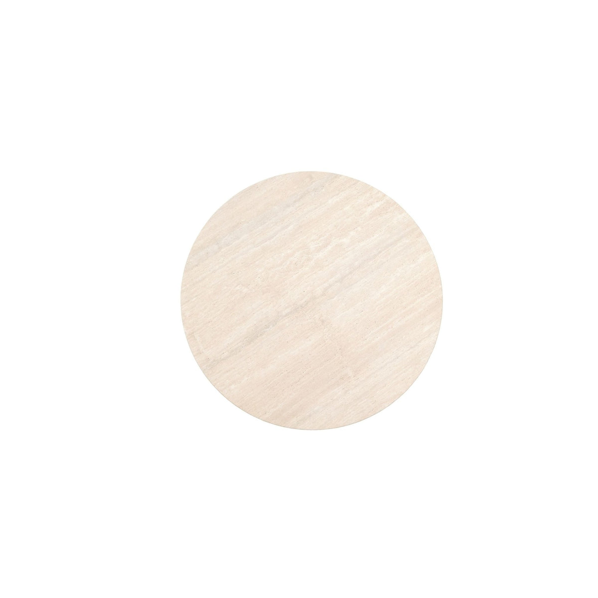 Tathra 155 Table - Espresso Oak & Travertine - Dining Tables Tolv Loom Collection Dubai