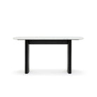 Tathra Console - Black Oak & Bianca Carrara