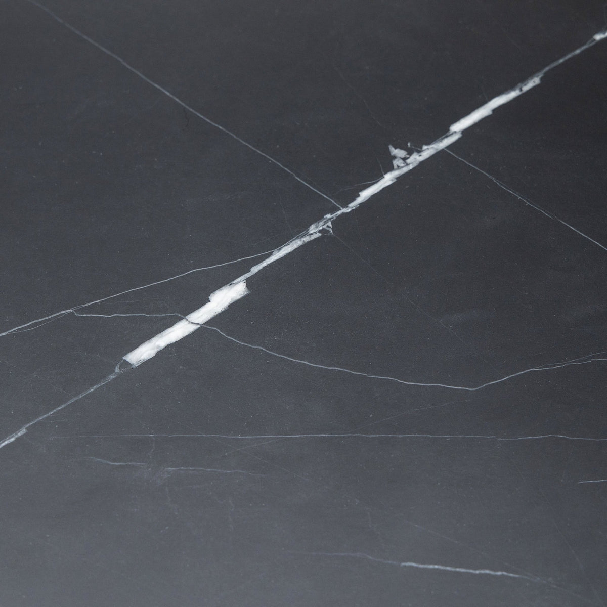Tathra Console - Black Oak & Nero Marquina