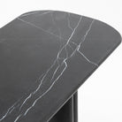 Tathra Console - Black Oak & Nero Marquina