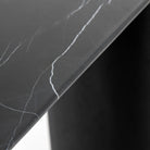 Tathra Console - Black Oak & Nero Marquina