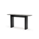 Tathra Console - Black Oak & Nero Marquina