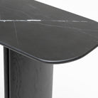 Tathra Console - Black Oak & Nero Marquina