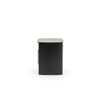 Tathra Nightstand - Black Oak & Nero Marquina
