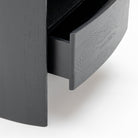 Tathra Nightstand - Black Oak & Nero Marquina