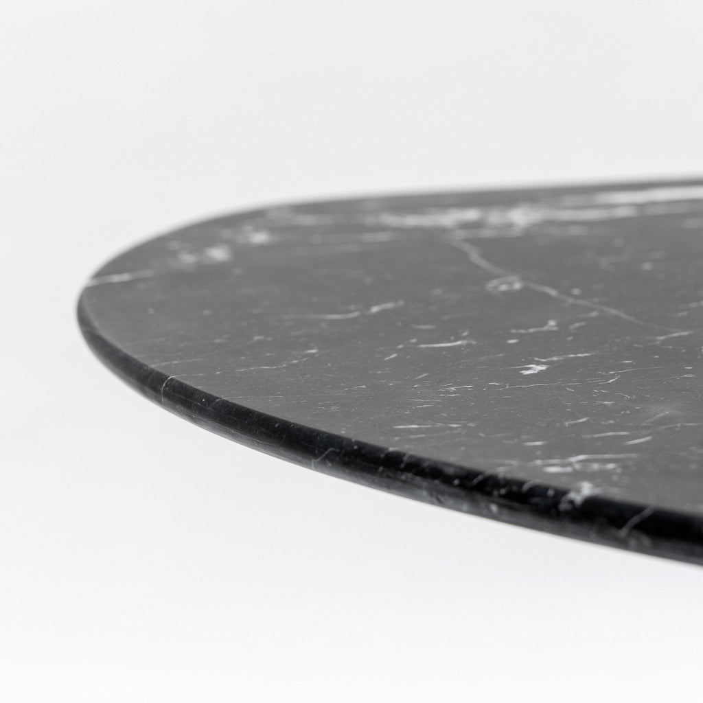 Tathra Table - Black Oak & Nero Marquina - Loom Collection