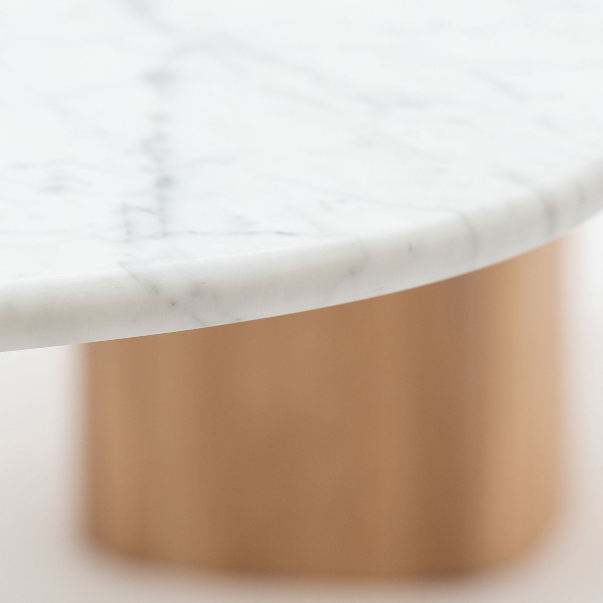 Tathra Table - Blonde Oak & Bianca Carrara - Dining Tables Tolv Loom Collection Dubai