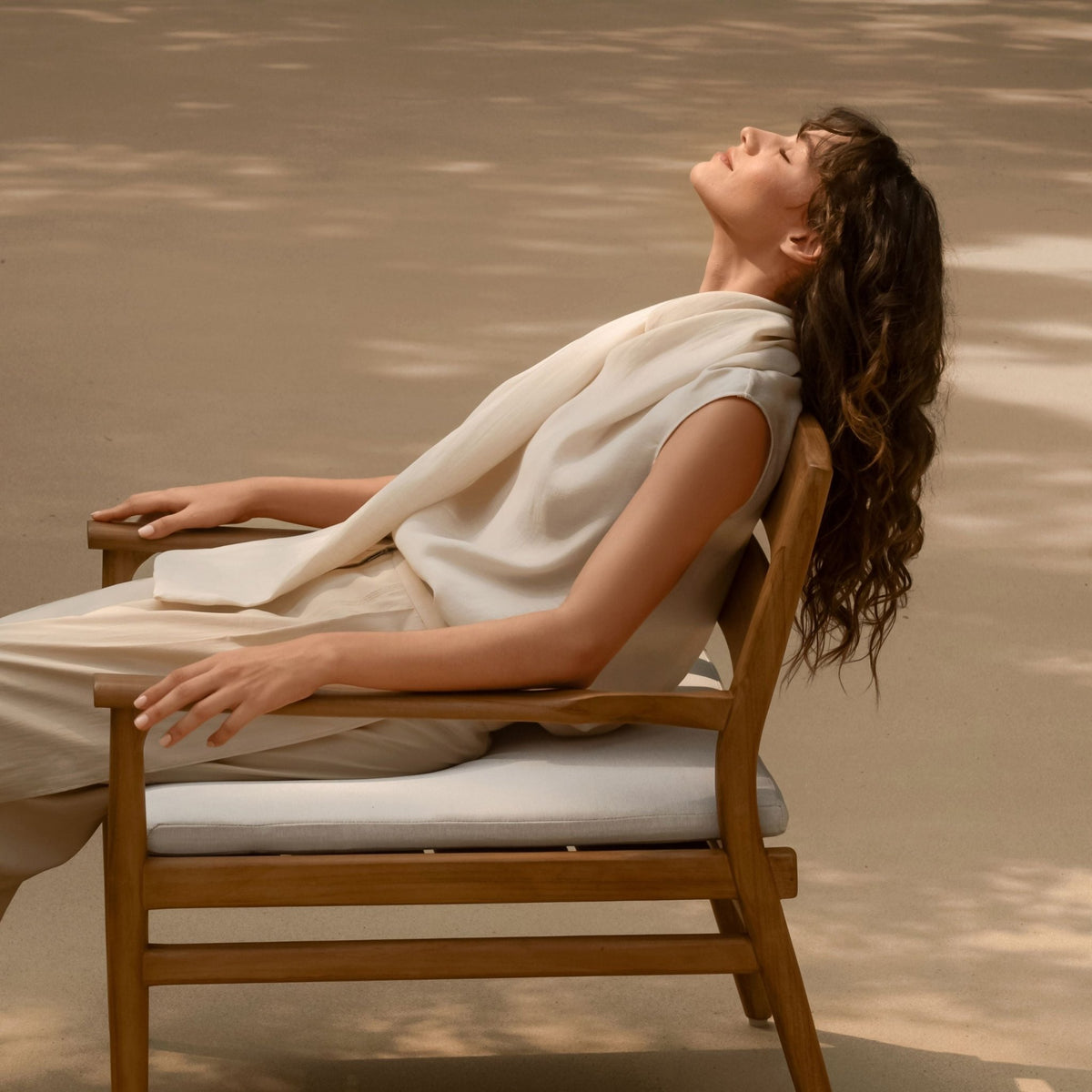 Tide Lounge Chair - Outdoor Occasional Chairs Loom Collection Loom Collection Dubai