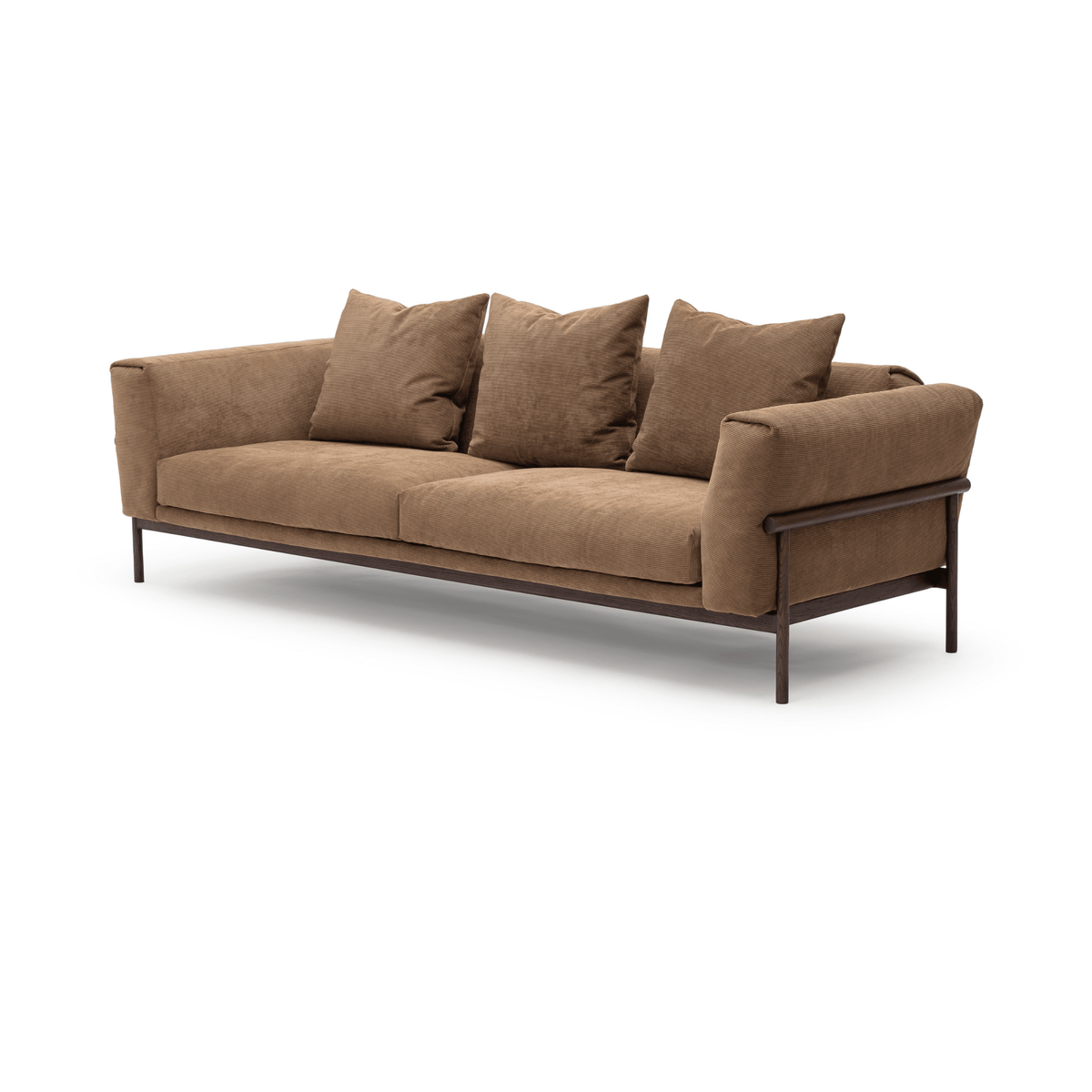 Timm Sofa - Espresso Oak & Redford - Sofas Tolv Loom Collection Dubai