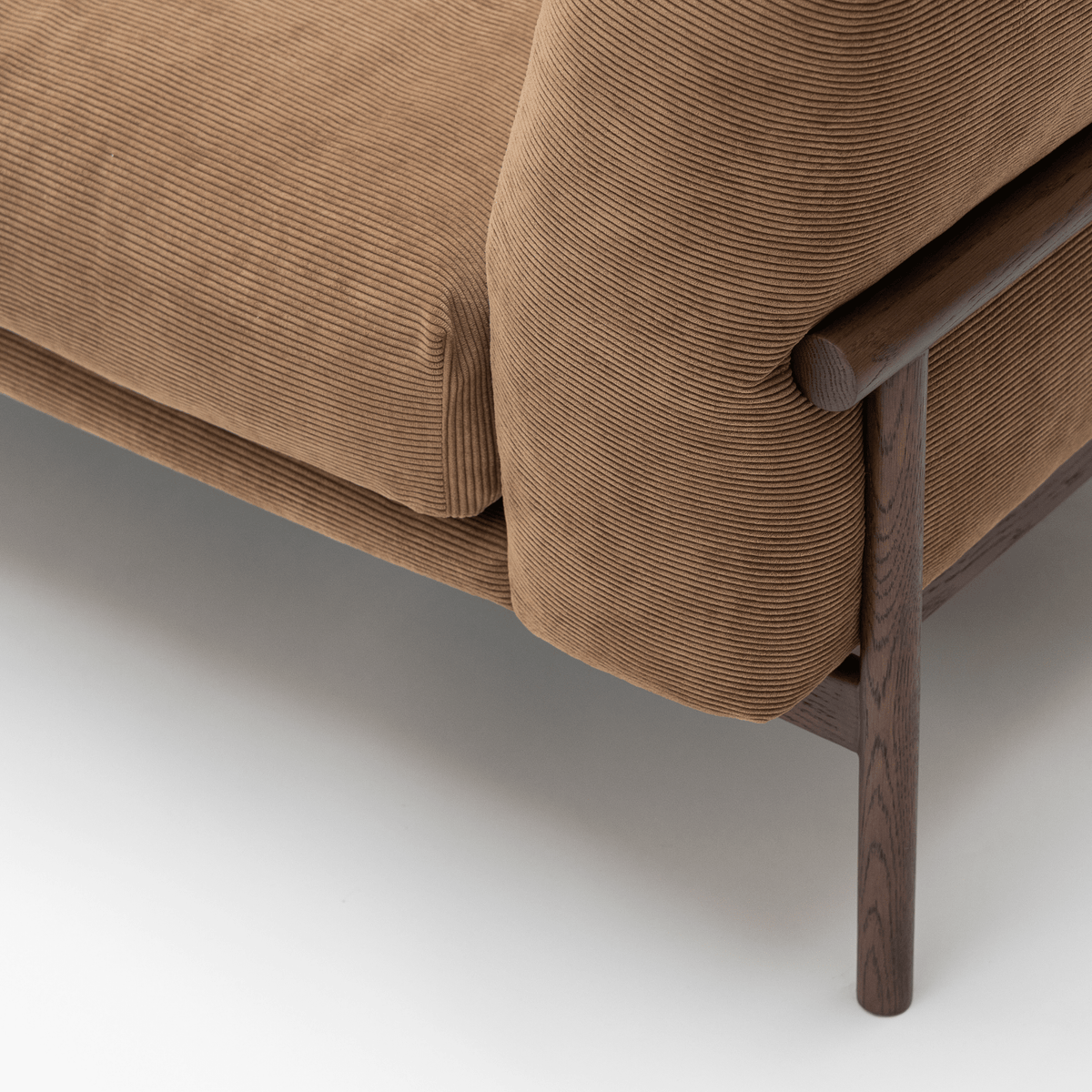 Timm Sofa - Espresso Oak & Redford - Sofas Tolv Loom Collection Dubai