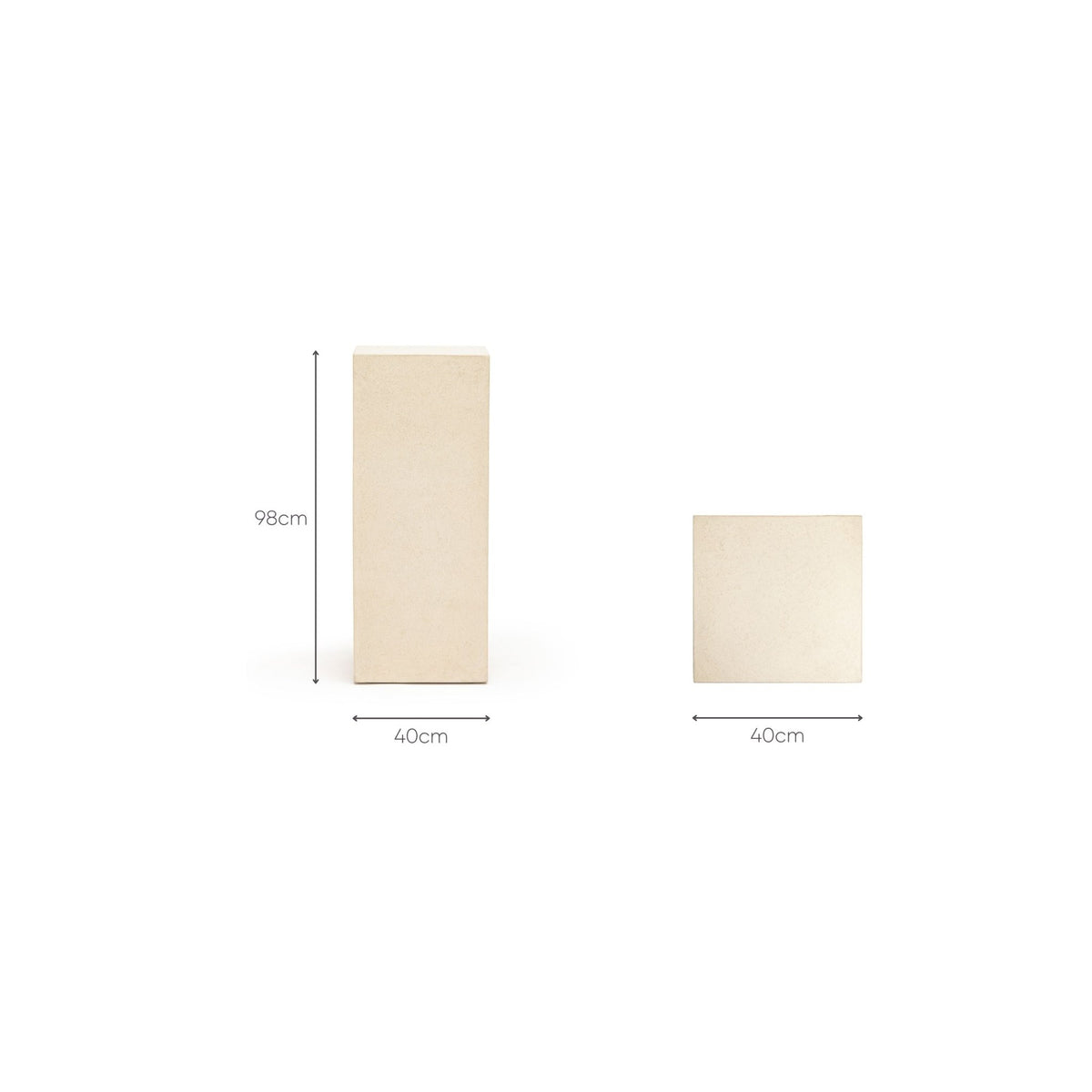 Tore Pedestal - Large - Pedestals Loom Collection Loom Collection Dubai