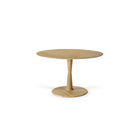 Torsion Round Dining Table - Oak