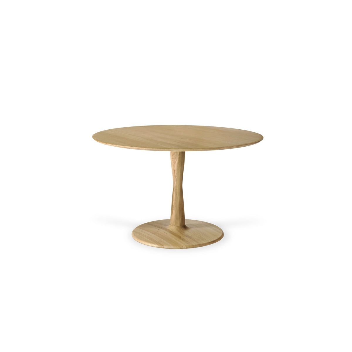 Torsion Round Dining Table - Oak
