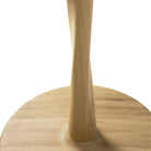 Torsion Round Dining Table - Oak