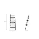 Tosta Leaning Shelf - Black Oak - Shelving Tolv Loom Collection Dubai