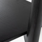 Tosta Leaning Shelf - Black Oak - Shelving Tolv Loom Collection Dubai