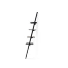 Tosta Leaning Shelf - Black Oak - Shelving Tolv Loom Collection Dubai