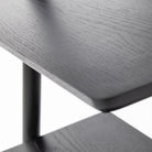 Tosta Leaning Shelf - Black Oak - Shelving Tolv Loom Collection Dubai
