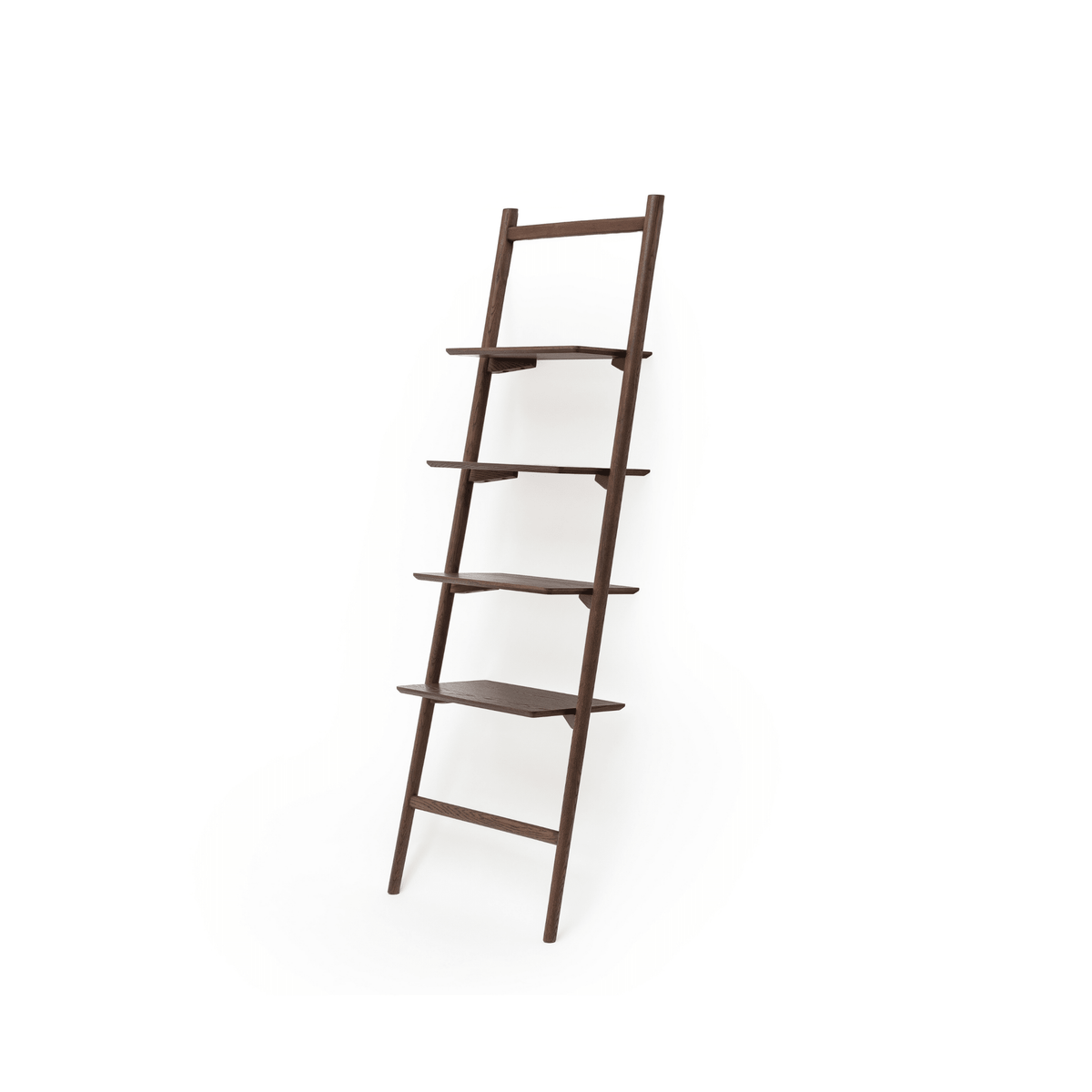 Tosta Leaning Shelf - Espresso Oak - Shelving Tolv Loom Collection Dubai