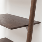Tosta Leaning Shelf - Espresso Oak - Shelving Tolv Loom Collection Dubai