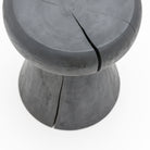 Totem Stool - Charcoal - Side Tables Loom Collection Loom Collection Dubai
