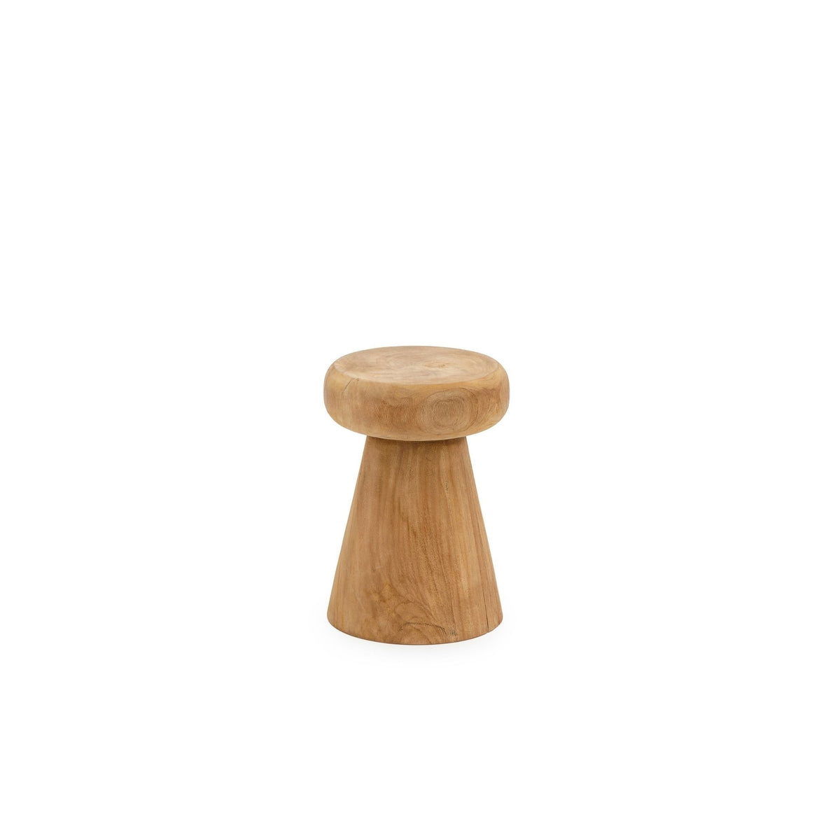 Totem Stool - Natural - Side Tables Loom Collection Loom Collection Dubai