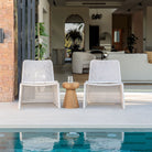 Totem Stool - Natural - Side Tables Loom Collection Loom Collection Dubai