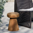 Totem Stool - Natural - Side Tables Loom Collection Loom Collection Dubai