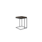 Tray Side Table - Varnished Wood - Black