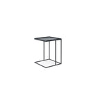 Tray Side Table - Varnished Wood - Black