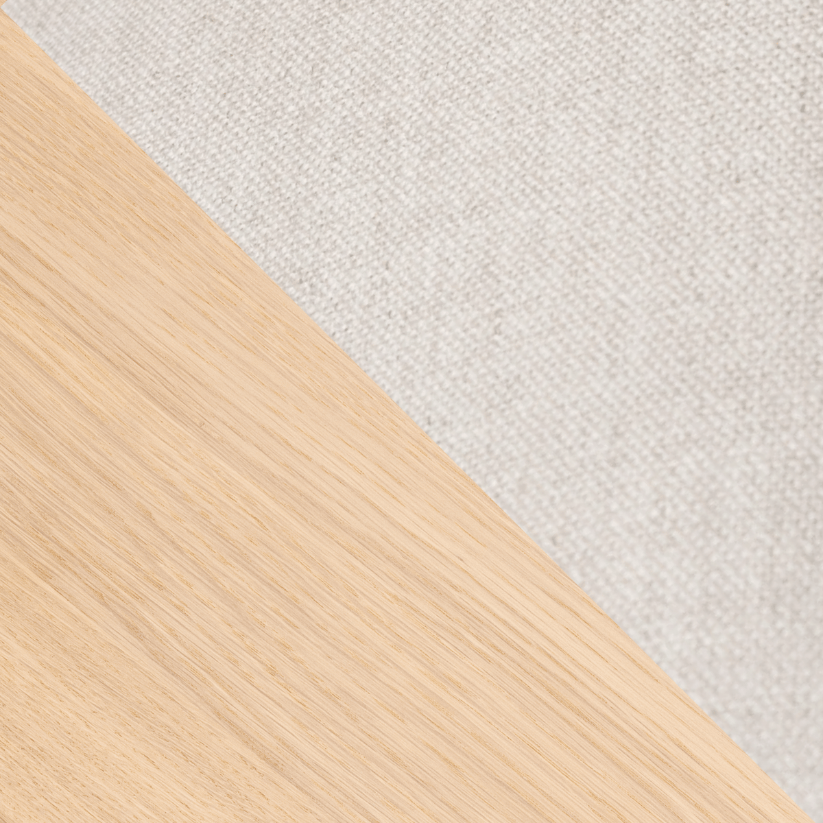 Tribio Lounge Chair - Blonde Oak & Pastoral Chalk - Accent Chairs Tolv Loom Collection Dubai