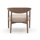 Tribio Lounge Chair - Latte Oak & Pastoral Wholewheat - Accent Chairs tolv Loom Collection Dubai