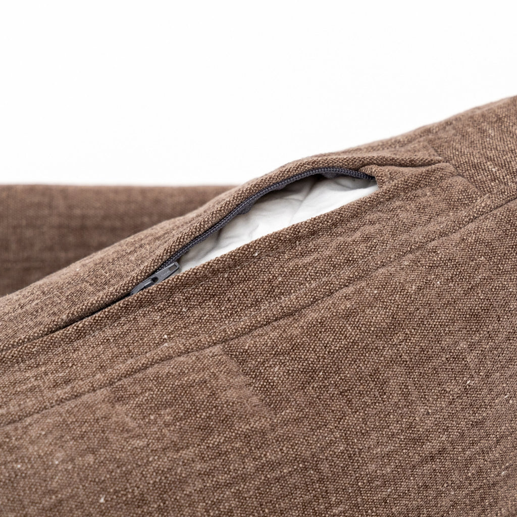 Troubadour Chair - Espresso Oak & Colcha Aubergine - Loom Collection