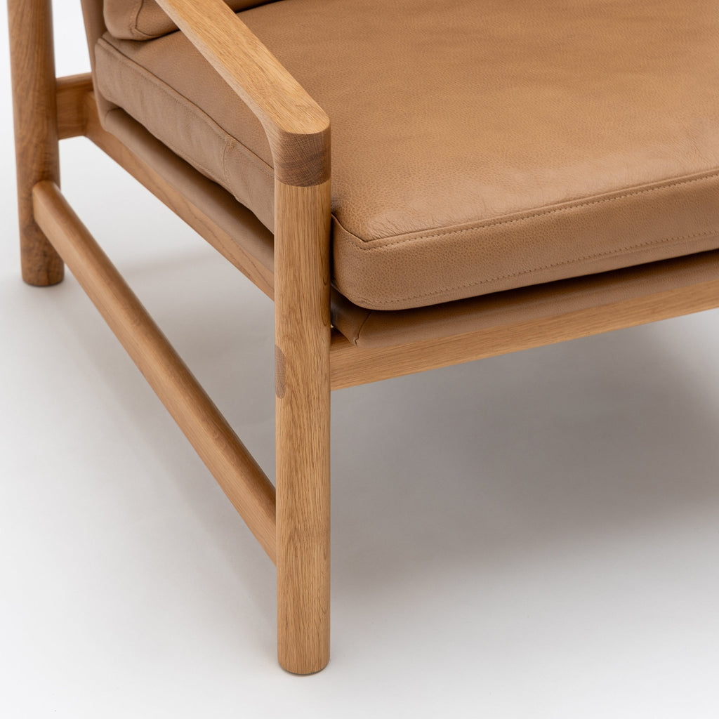 Troubadour Chair - Light Oak & Alabama Pecan - Loom Collection