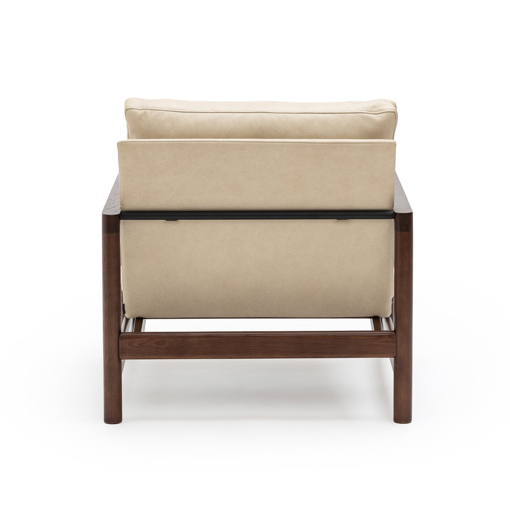 Troubadour Chair - Smoked Oak & Alabama Limestone - Loom Collection