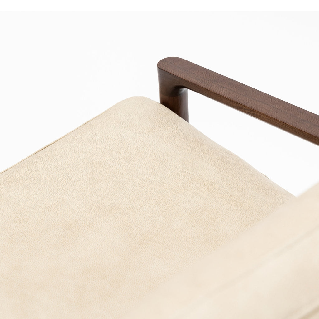 Troubadour Chair - Smoked Oak & Alabama Limestone - Loom Collection