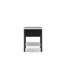 Tye Nightstand 45 - Black Oak & Bianca Carrara - Nightstands Tolv Loom Collection Dubai