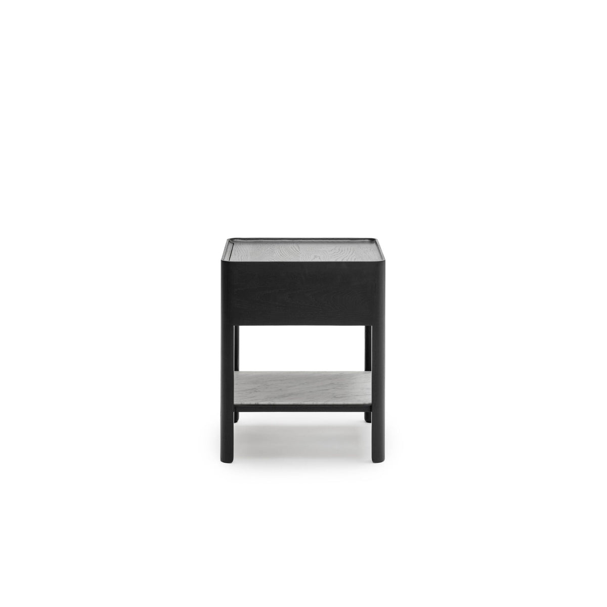 Tye Nightstand 45 - Black Oak & Bianca Carrara - Nightstands Tolv Loom Collection Dubai